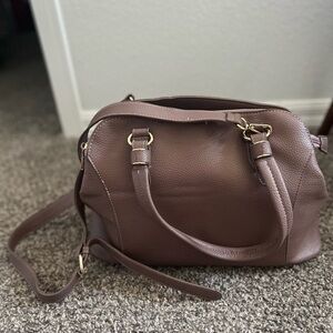 Source Unknown Classic Brown Shoulder Bag